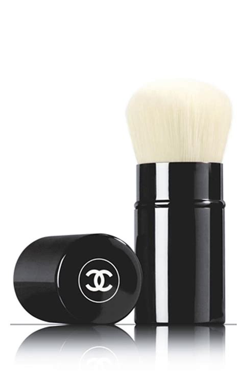 retractable powder brush chanel|Chanel retractable kabuki brush review.